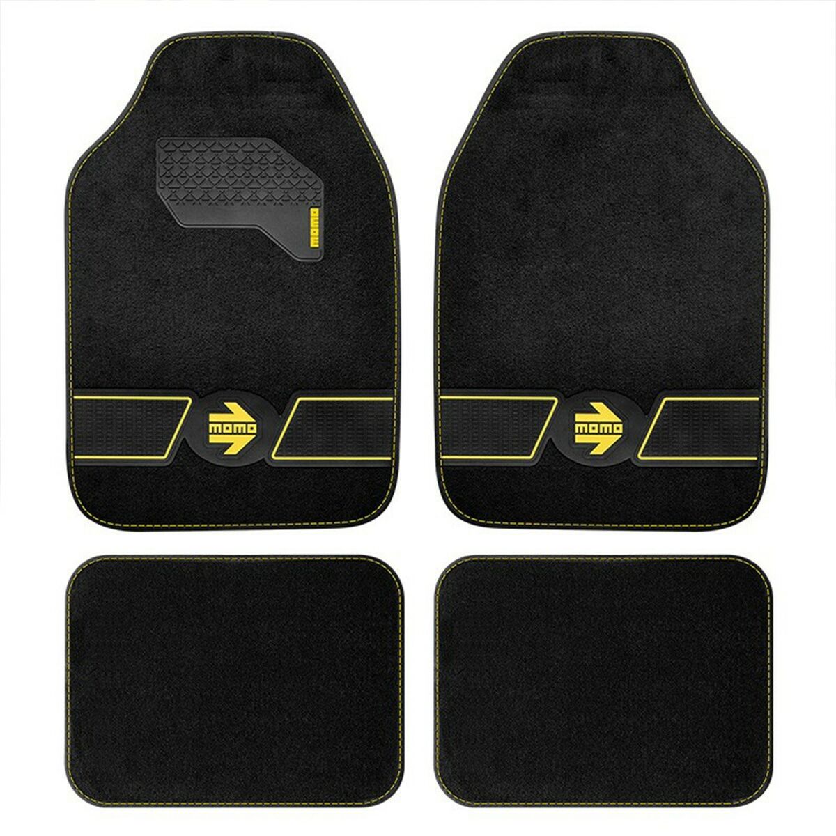 Set de covoraș pentru podea auto MOMO MOMLCM4FUBY Universal 4 Piese